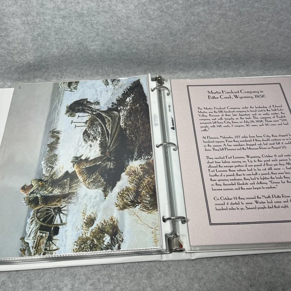 LDS Church History D&C Gospel Art Book Binder Mormon‎ Joseph Smith Teaching Kit